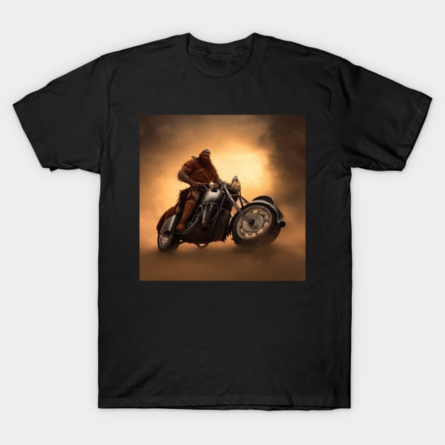 Motorcycle Viking T-Shirt by AndythephotoDr